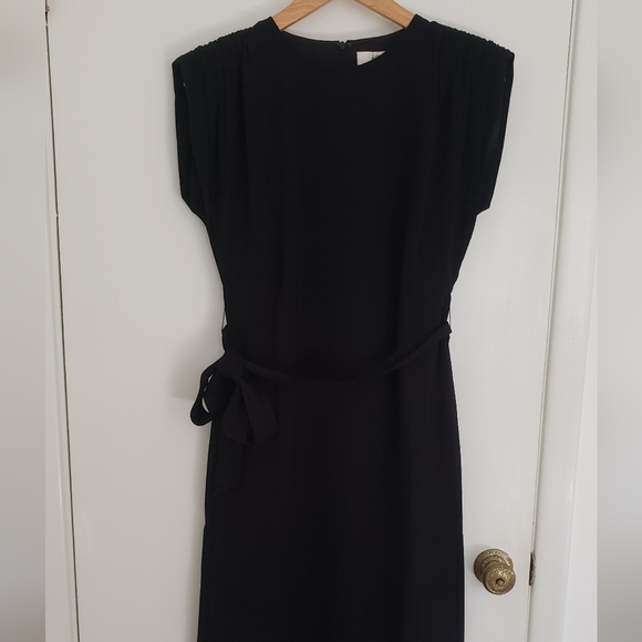 Midi Love Bonito Black Dress Size 8 - Picture 2 of 9